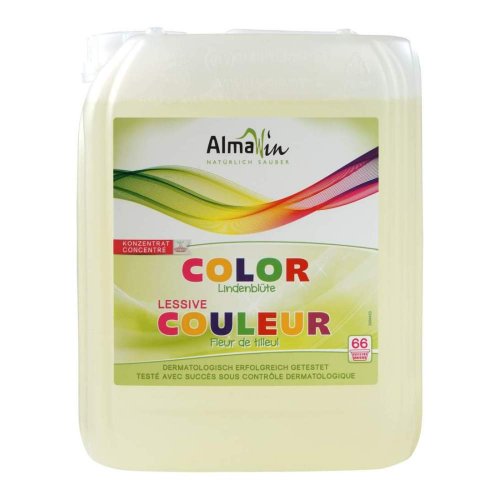 AlmaWin folyékony mosószer színes ruhákhoz, hársfavirág, 5l