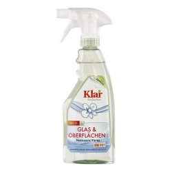 Klar üveg- és felülettisztító, illatmentes, 500ml