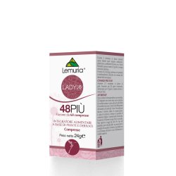 Lemuria Lady in 48 piu - étrendkiegészítő 48 fölötti hölgyek számára, 60 tabletta Lemuria Lady in 48 piu - étrendkiegészítő 48 fölötti hölgyek számára, 60 tabletta