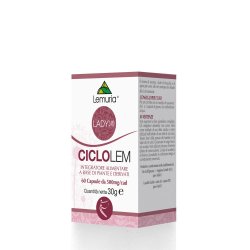 Lemuria Lady In Ciclolem, étrendkiegészítő a menstruációs ciklus zavaraira, 60 kapszula Lemuria Lady In Ciclolem, étrendkiegészítő a menstruációs ciklus zavaraira, 60 kapszula