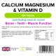 Kalcium-magnézium és D3 vitamin tabletta (120 tabletta)