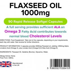 Lenmagolaj 1000 mg kapszula (90 kapszula)