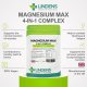 Lindens Magnesium Max 4-in-1 komplex, 90 kapszula