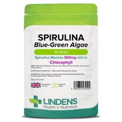 Spirulina alga 500mg tabletta, 90 db.
