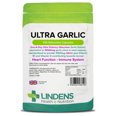 Ultra fokhagyma kapszula 15.000 mg, 120db.