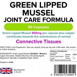 Zöldkagyló kapszula 500 mg (90 kapszula)