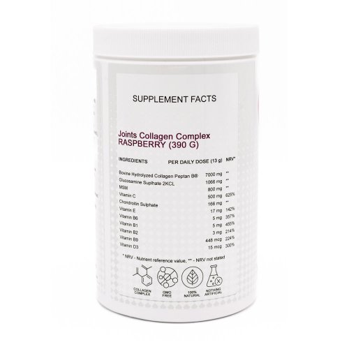 Joint Collagen Complex - málna ízű kollagén italpor ízületekre, 390g