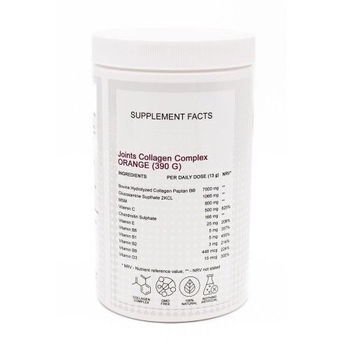 Joint Collagen Complex - narancs ízű kollagén italpor ízületekre, 390g