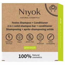 2 az 1-ben szilárd sampon + kondicionáló - Green touch