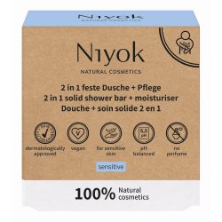 2 az 1-ben szilárd tusfürdő és testápoló érzékeny bőrre