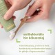 Fogkrém kókuszolajjal – természetesen fehérítő és élénkítő (citromfű–gyömbér) – vegán és fluoridmentes