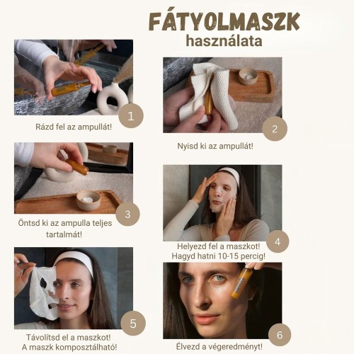 Hidratáló fátyolmaszk – hialuronsavval és aloe verával, Hydrate & Refresh