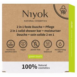 2 az 1-ben szilárd tusfürdő és testápoló, Green Touch