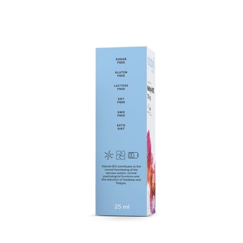 B12-vitamin gyorsan ható szájspray 100 µg, cseresznye ízű, 25 ml