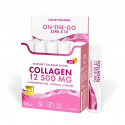 Kollagén ampulla retinollal, elasztinnal, hialuronsavval, 12.500 mg kollagén/shot, 10db x 25ml