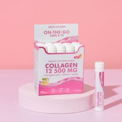 Kollagén ampulla retinollal, elasztinnal, hialuronsavval, 12.500 mg kollagén/shot, 10db x 25ml