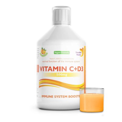 C + D3 + Cink folyékony vitamin koncentrátum, 500 ml C + D3 + Cink folyékony vitamin koncentrátum, 500 ml