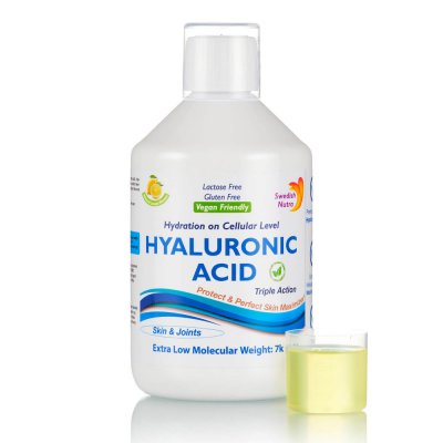 Hialuronsav, szuperkoncentrált folyadék 100 mg/adag, 500 ml Hialuronsav, szuperkoncentrált folyadék 100 mg/adag, 500 ml