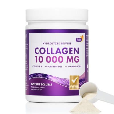 Marha kollagén por, Swedish Nutra, 300g