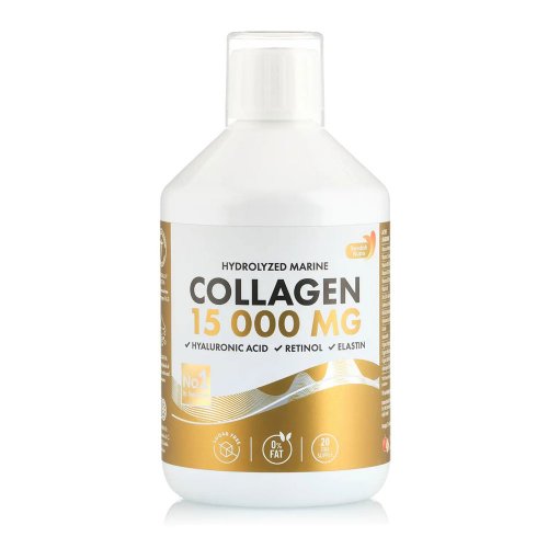 Marine Collagen 15.000 mg - extra adag halkollagén retinollal és elasztinnal, 500 ml