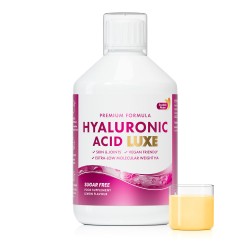 Hyaluronic Acid Luxe – 250 mg folyékony hialuronsav C-vitaminnal és szilíciummal, 500 ml